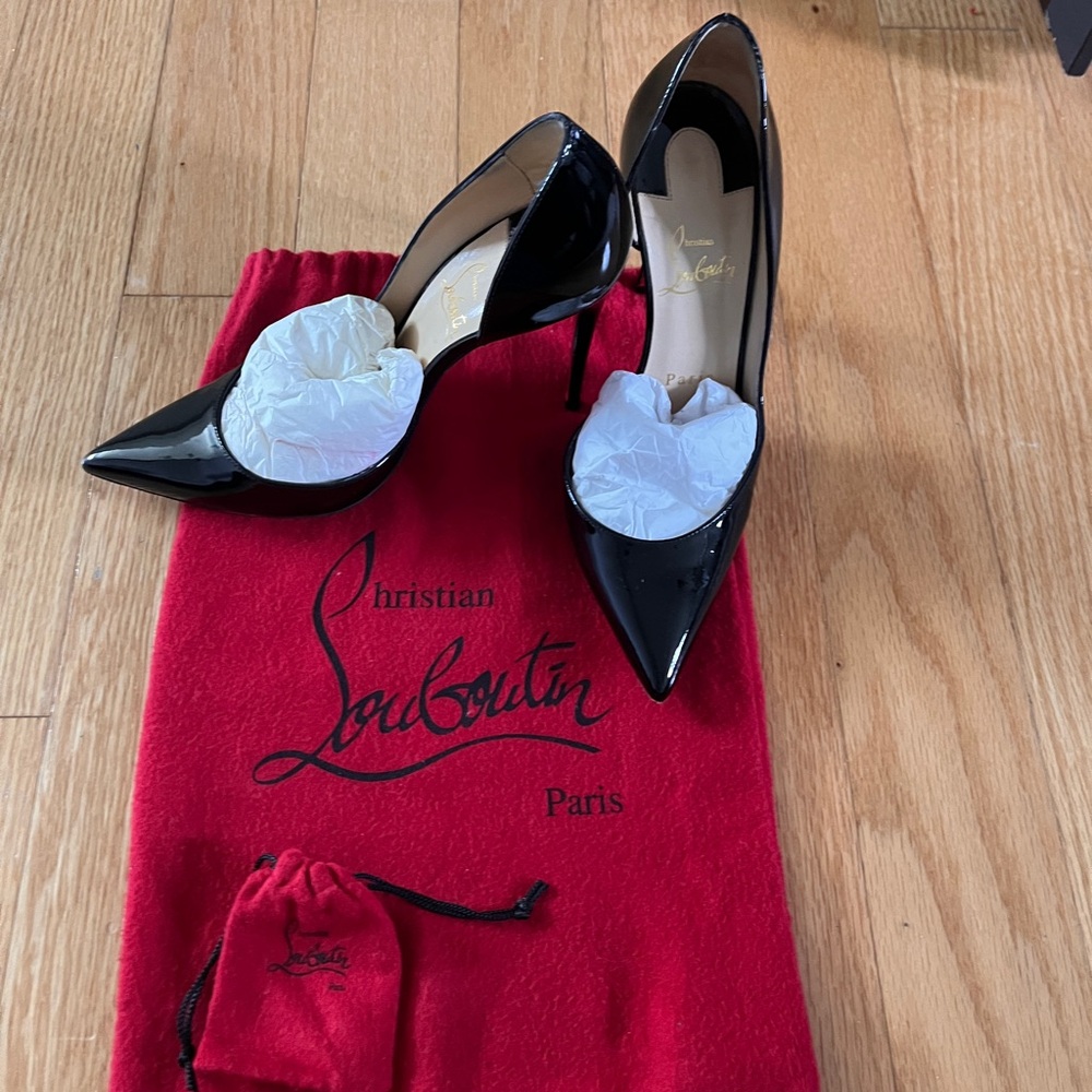 Christian Louboutin Black Stiletto Heels